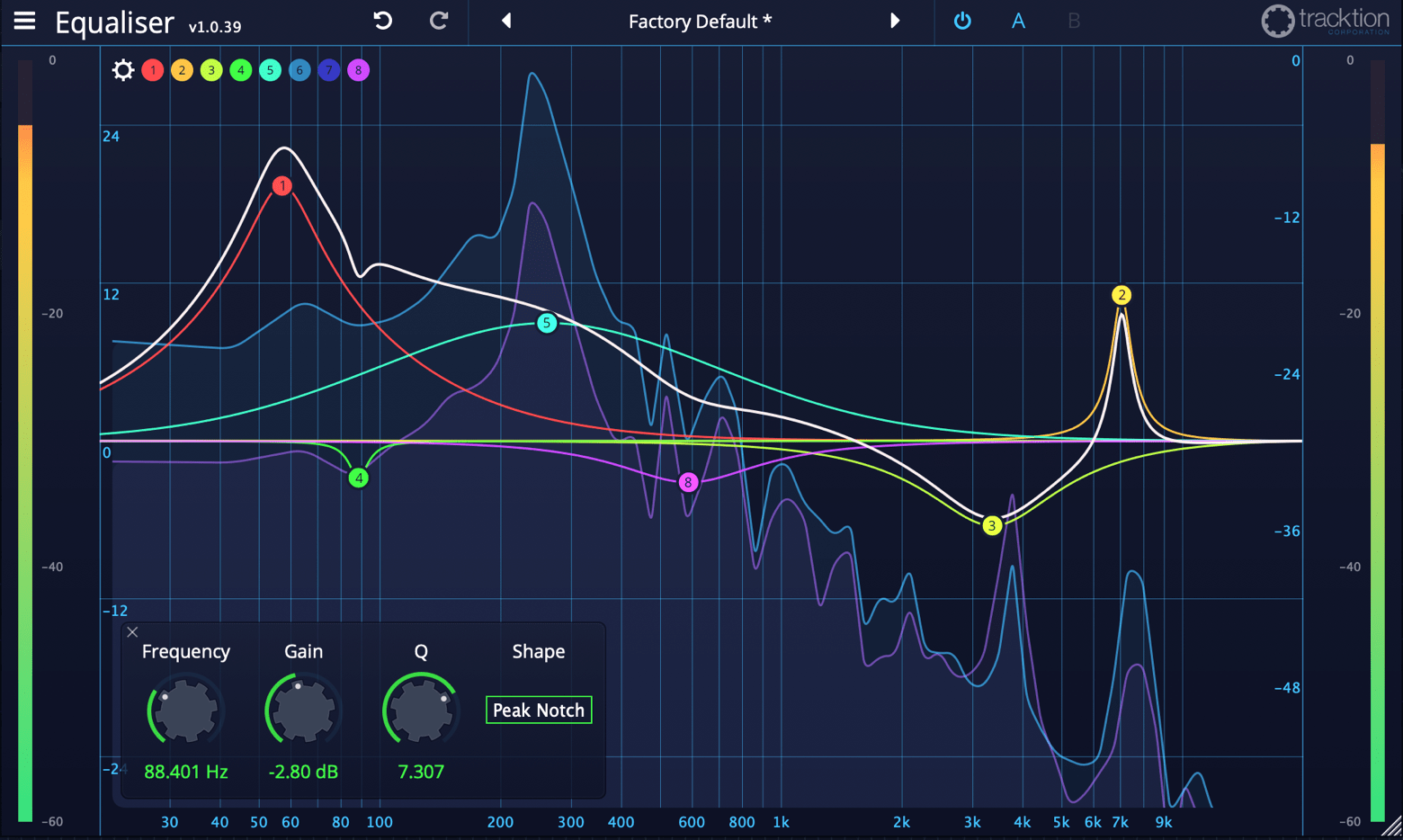 equaliser screenshot